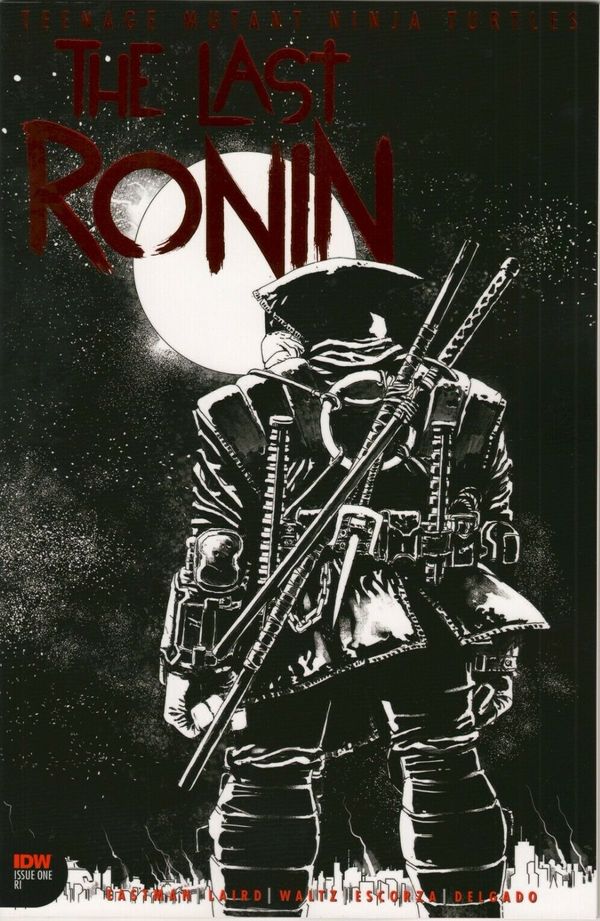 TMNT: The Last Ronin #1 (Retailer Incentive Red foil Cover)