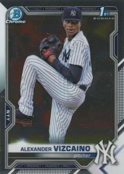 Alexander Vizcaino 2021 Bowman Chrome - Prospects Baseball #BCP-212 Sports Card