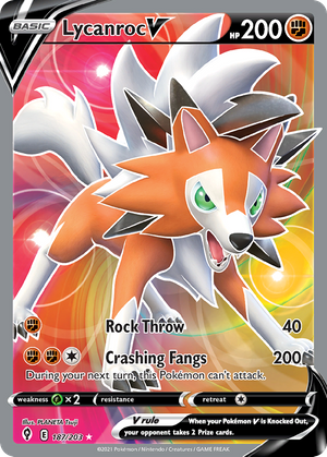 Lycanroc V (187/203) - Evolving Skies