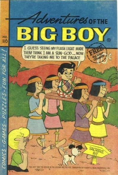 Adventures of Big Boy #116 [West] Comic