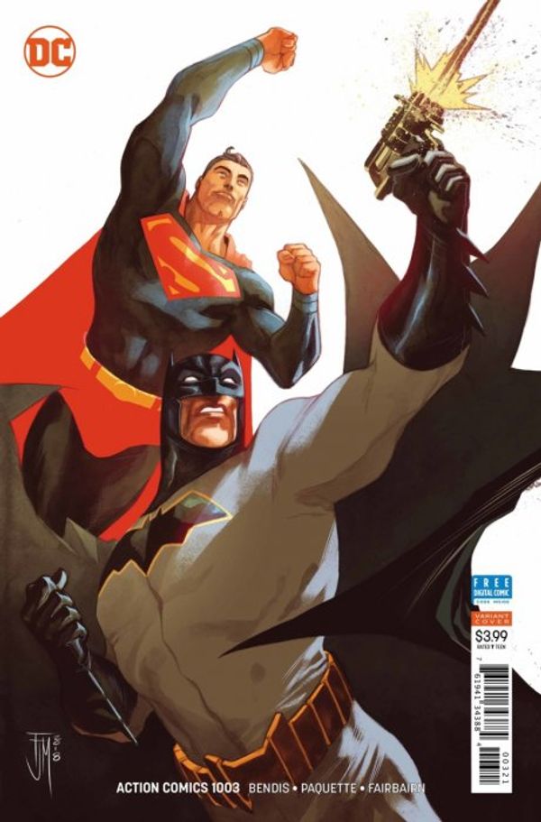 Action Comics #1003 (Manapul Variant Cover)