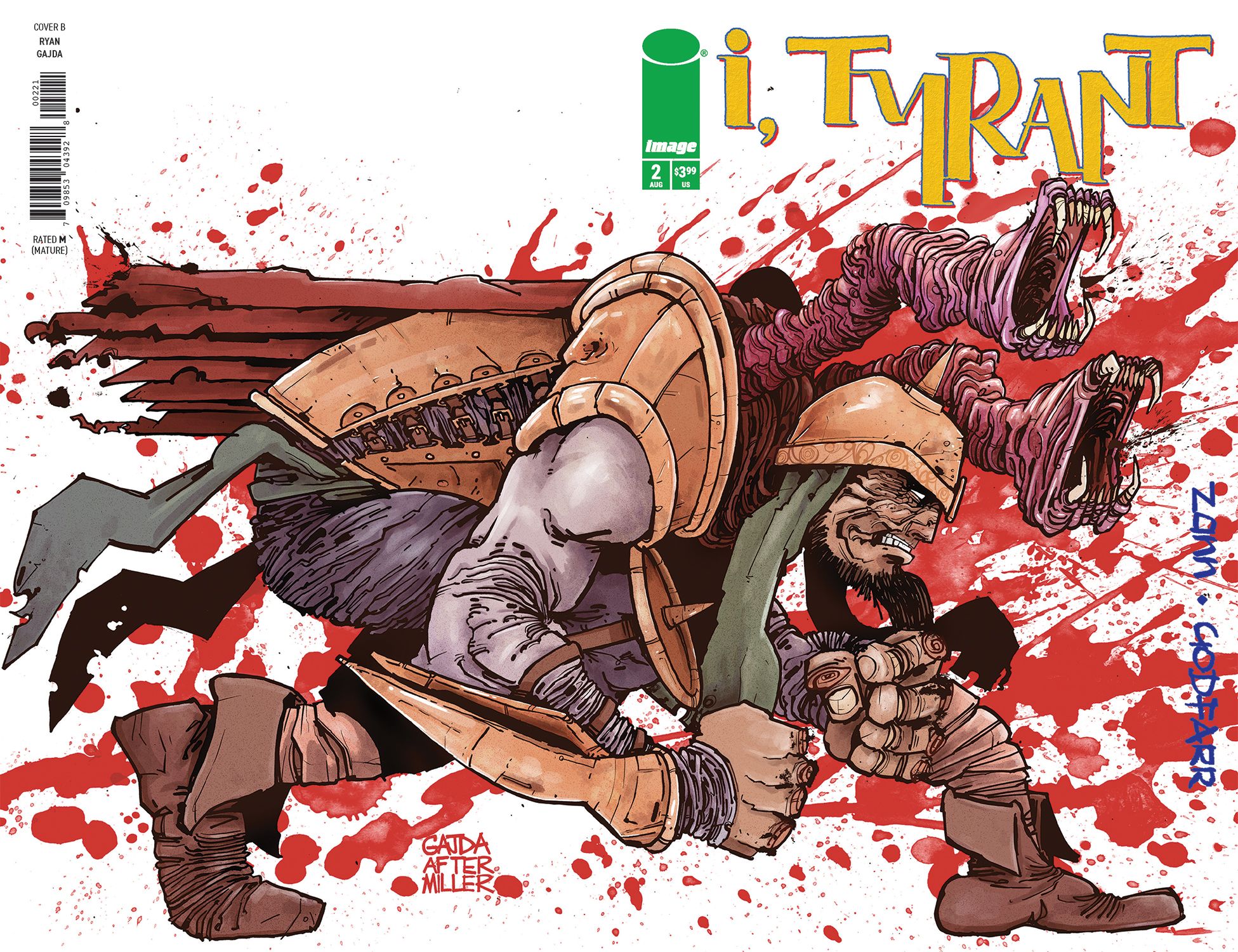 I Tyrant #2 (Cvr B Inc 1:10 Ryan Gajda Wraparound Variant) Comic