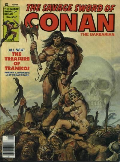 The Savage Sword of Conan #47 Comic
