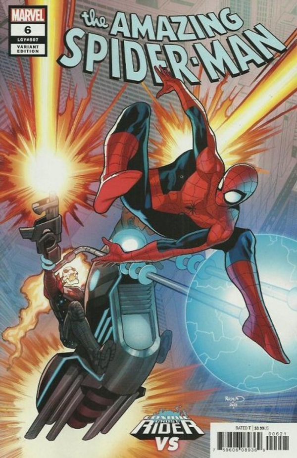 Amazing Spider-man #6 (Renaud Cosmic Ghost Rider Variant)