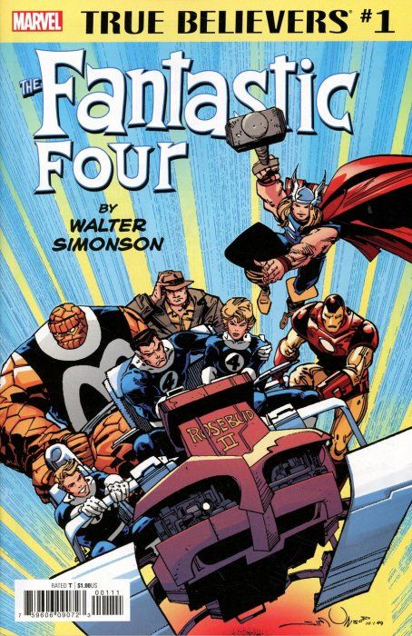 True Believers: Fantastic Four by Walter Simonson Comic