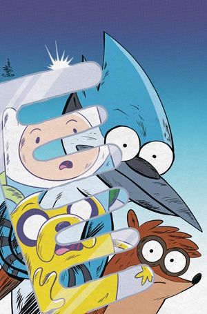 Adventure Time Regular Show #4 (Subscription Charm Variant)