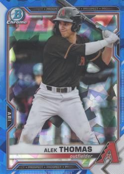 Alek Thomas 2021 Bowman Sapphire Edition Baseball #BCP-31 Sports Card