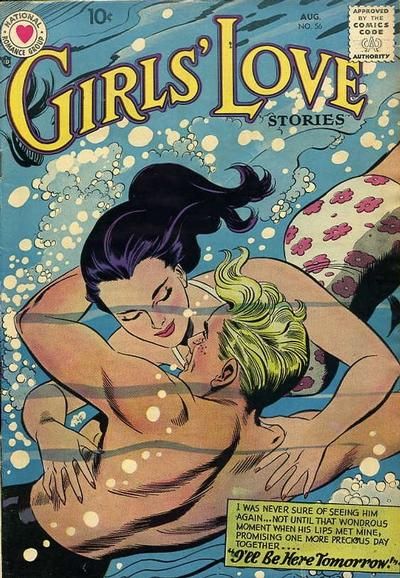 Girls' Love Stories #56 Comic