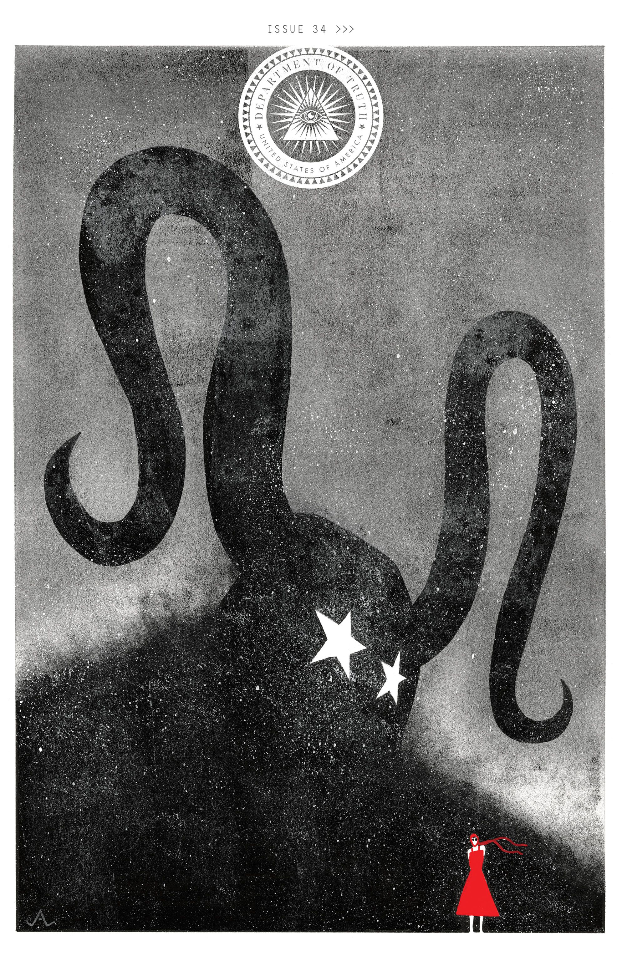 Department of Truth #34 (Cvr B Inc 1:10 Jeffrey Alan Love Variant) Comic