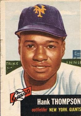 Hank Thompson 1953 Topps #20 Sports Card