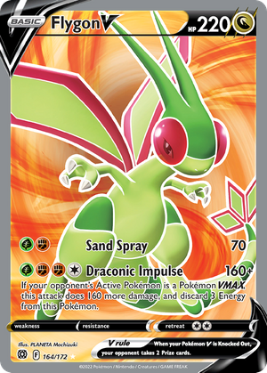 Flygon V (164/172) - Brilliant Stars