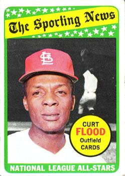 Curt Flood 1969 Topps #426 Sports Card