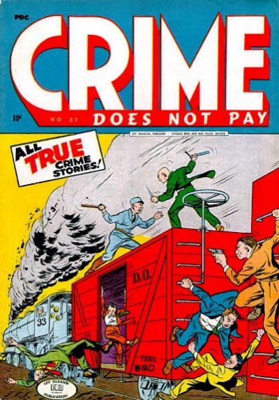 Crime Does Not Pay #37 Comic