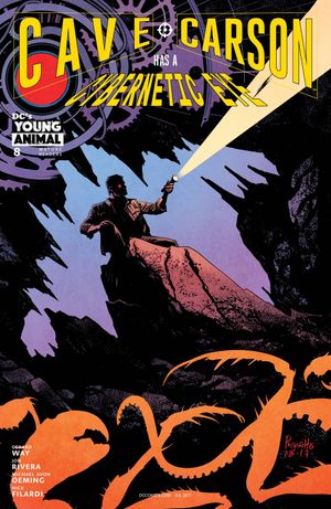 Cave Carson Has A Cybernetic Eye #8 (Variant Cover)
