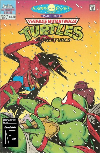 Teenage Mutant Ninja Turtles Adventures #70 Comic