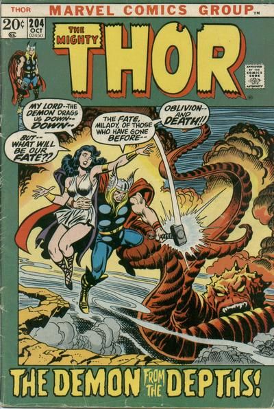 Thor #204 Comic