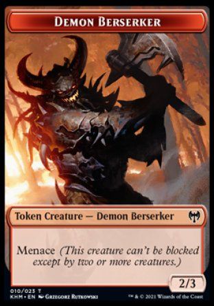 Demon Berserker (Kaldheim) Trading Card