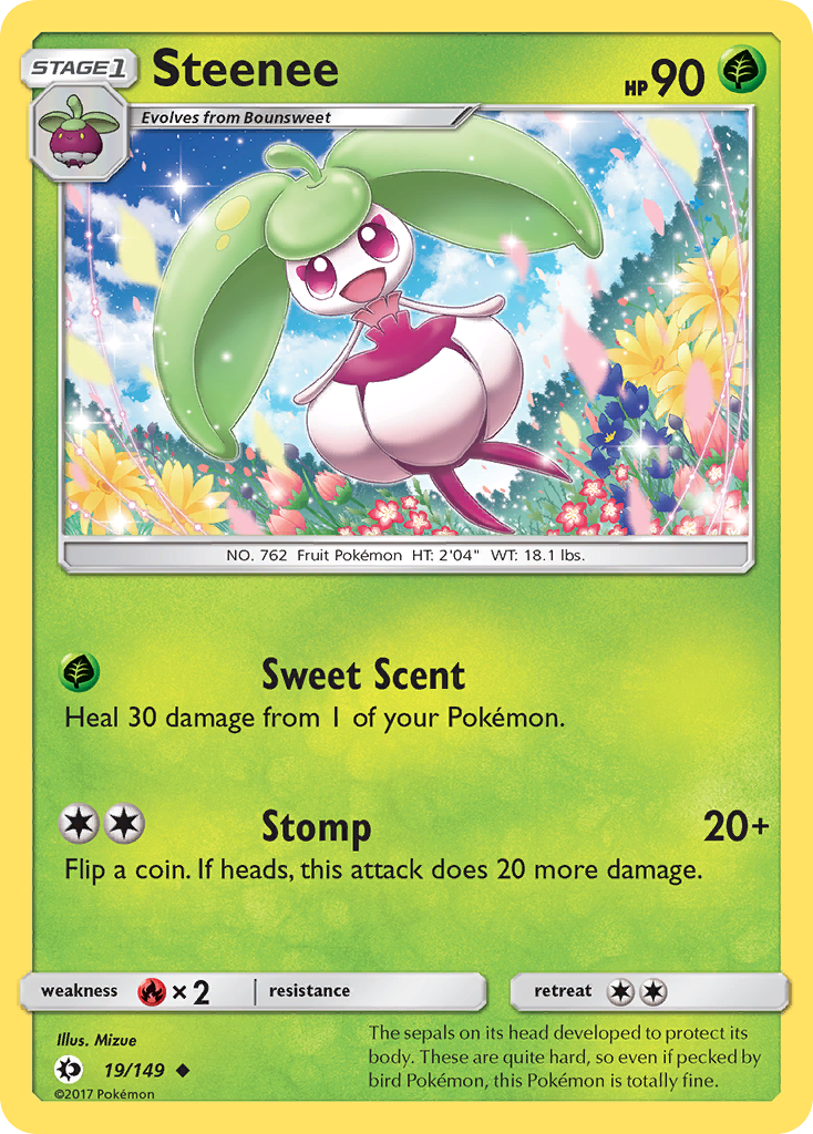 Bounsweet Pokémon Card