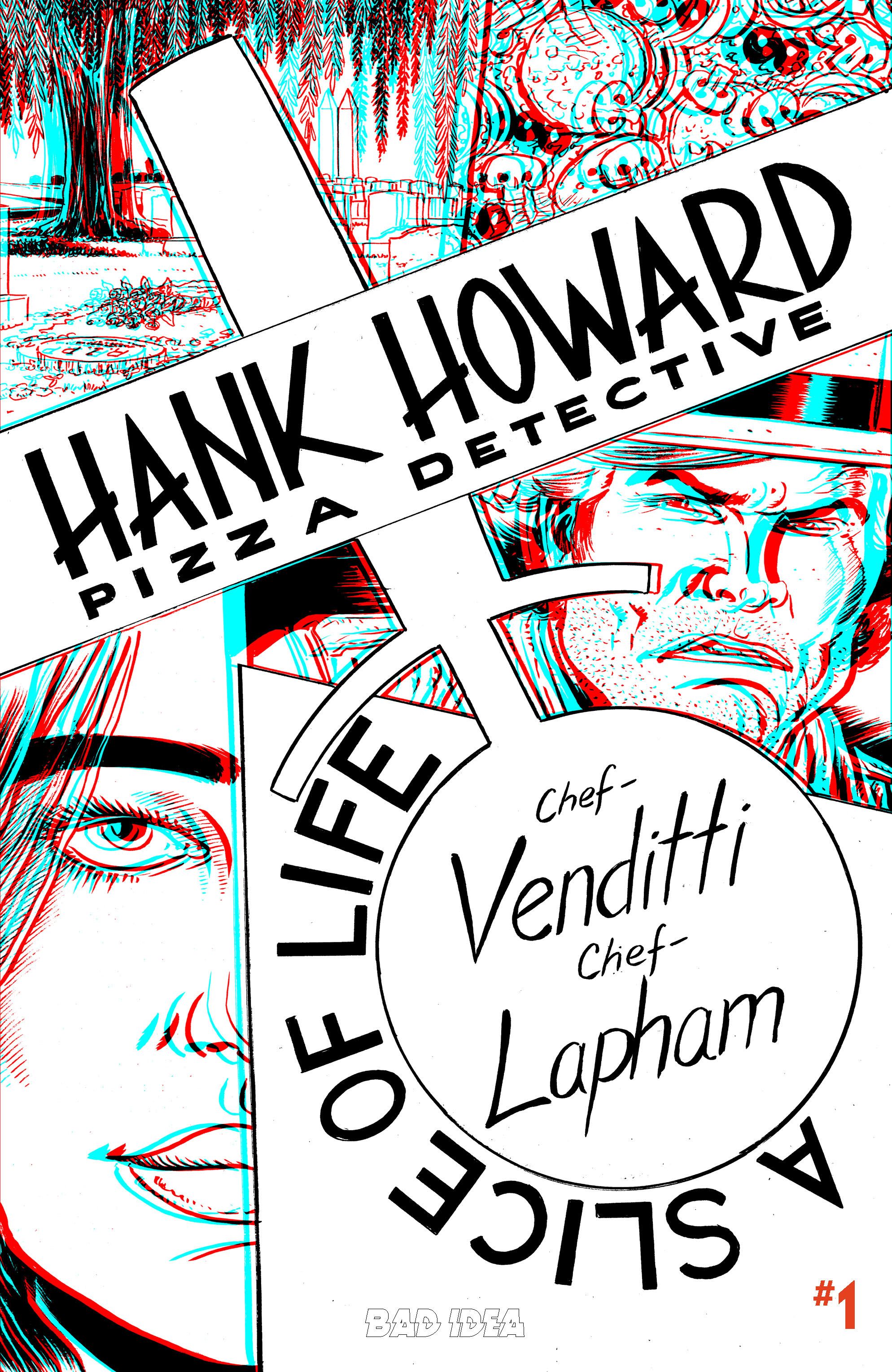 Hank Howard Pizza Detective A Slice Of Life #1 (Cvr F Inc 1:50 David Lapham 3d Variant) Comic