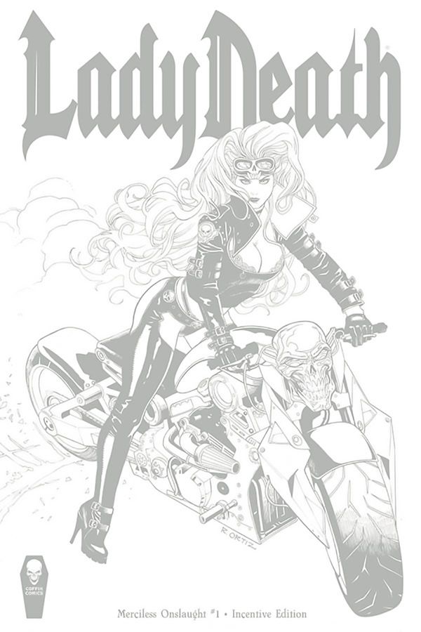 Lady Death: Merciless Onslaught #1 (Free 10 Copy Ortiz Cover Cover)
