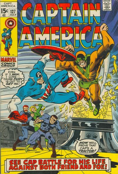 Captain America #127 Comic