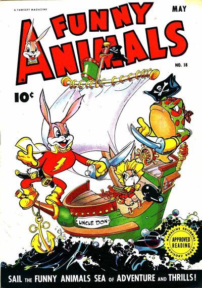 Fawcett's Funny Animals #18 Comic