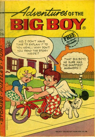 Adventures of Big Boy #166 Comic