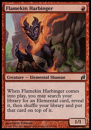 Flamekin Harbinger (Lorwyn) Trading Card