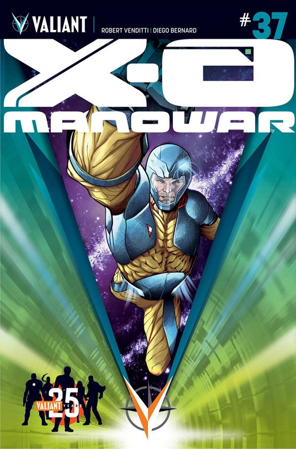 X-O Manowar #37 (Cover B 25th Annv Sandoval)