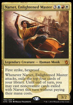 Narset, Enlightened Master (Khans of Tarkir) Trading Card