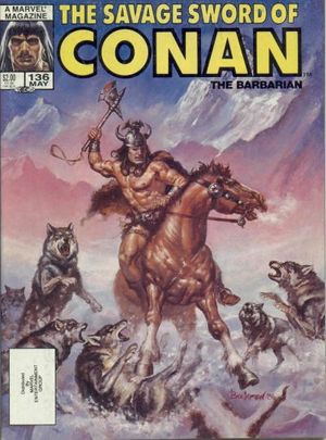 The Savage Sword of Conan #136