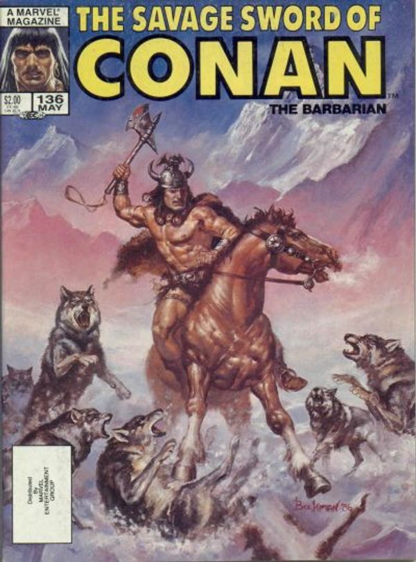 The Savage Sword of Conan #136
