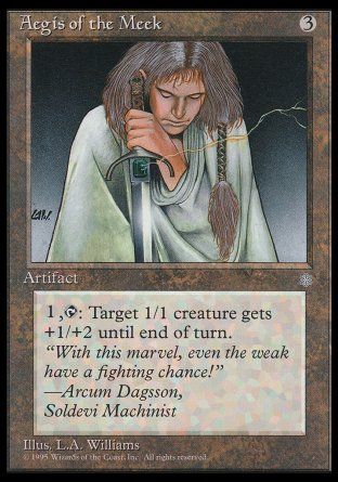 Aegis of the Meek (Ice Age) Trading Card