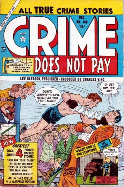 Crime Does Not Pay #140 Comic