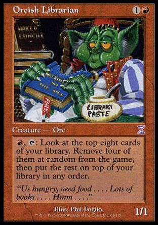 Orcish Librarian (Time Spiral) Trading Card