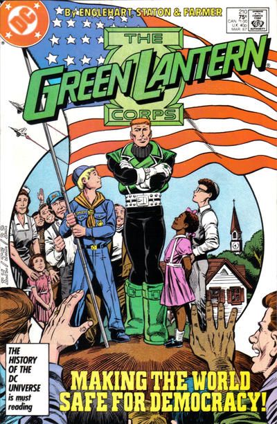 Green Lantern Corps #210 Comic