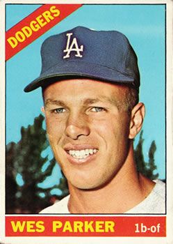  1970 Topps # 5 Wes Parker Los Angeles Dodgers