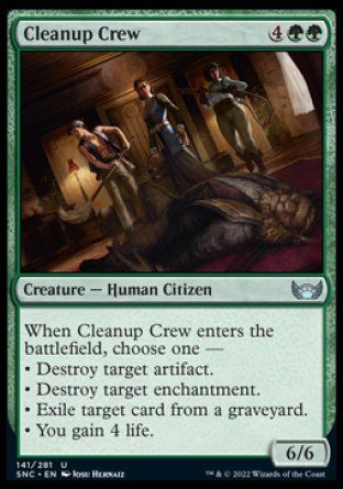 Cleanup Crew (Streets of New Capenna) Trading Card