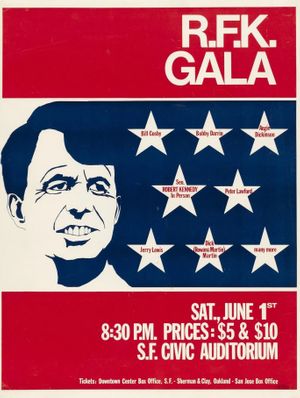 RFK Gala featuring Jerry Lewis & Bill Cosby 1968