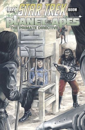 Star Trek/Planet of the Apes: The Primate Directive #4 (Subscription Variant)