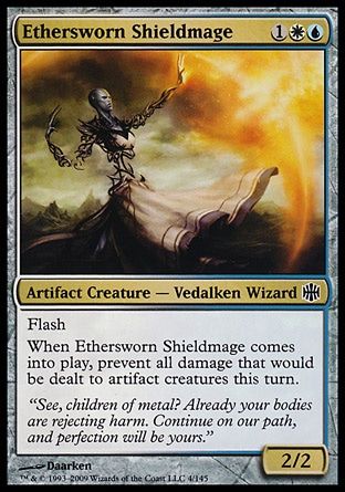 Ethersworn Shieldmage (Alara Reborn) Trading Card