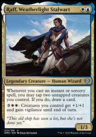 Raff, Weatherlight Stalwart (Dominaria United) Trading Card