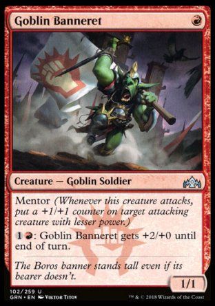 Goblin Banneret (Guilds of Ravnica) Trading Card