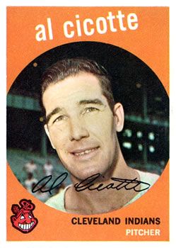 Al Cicotte 1959 Topps #57 Sports Card