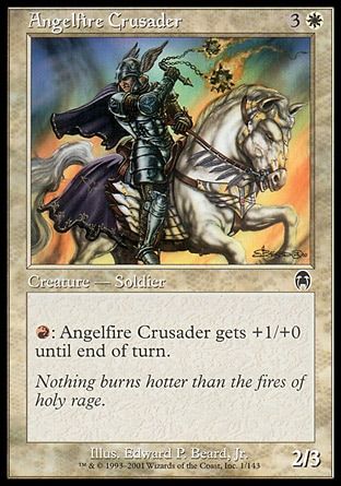 Angelfire Crusader (Apocalypse) Trading Card