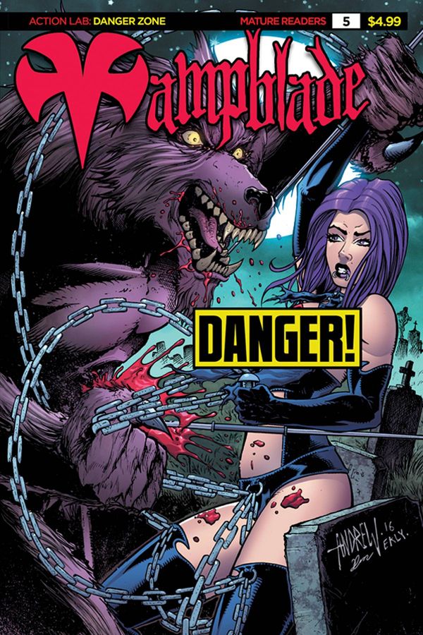 Vampblade #5 (Cover F 90s Monster Risque)