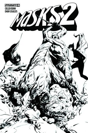 Masks 2 #6 (Cover F 20 Copy Lee B&amp;w Cover)