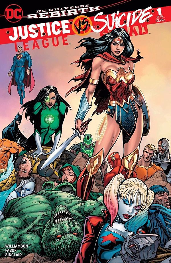 Justice League vs. Suicide Squad #1 (Sleeping Giant "C" Variant)