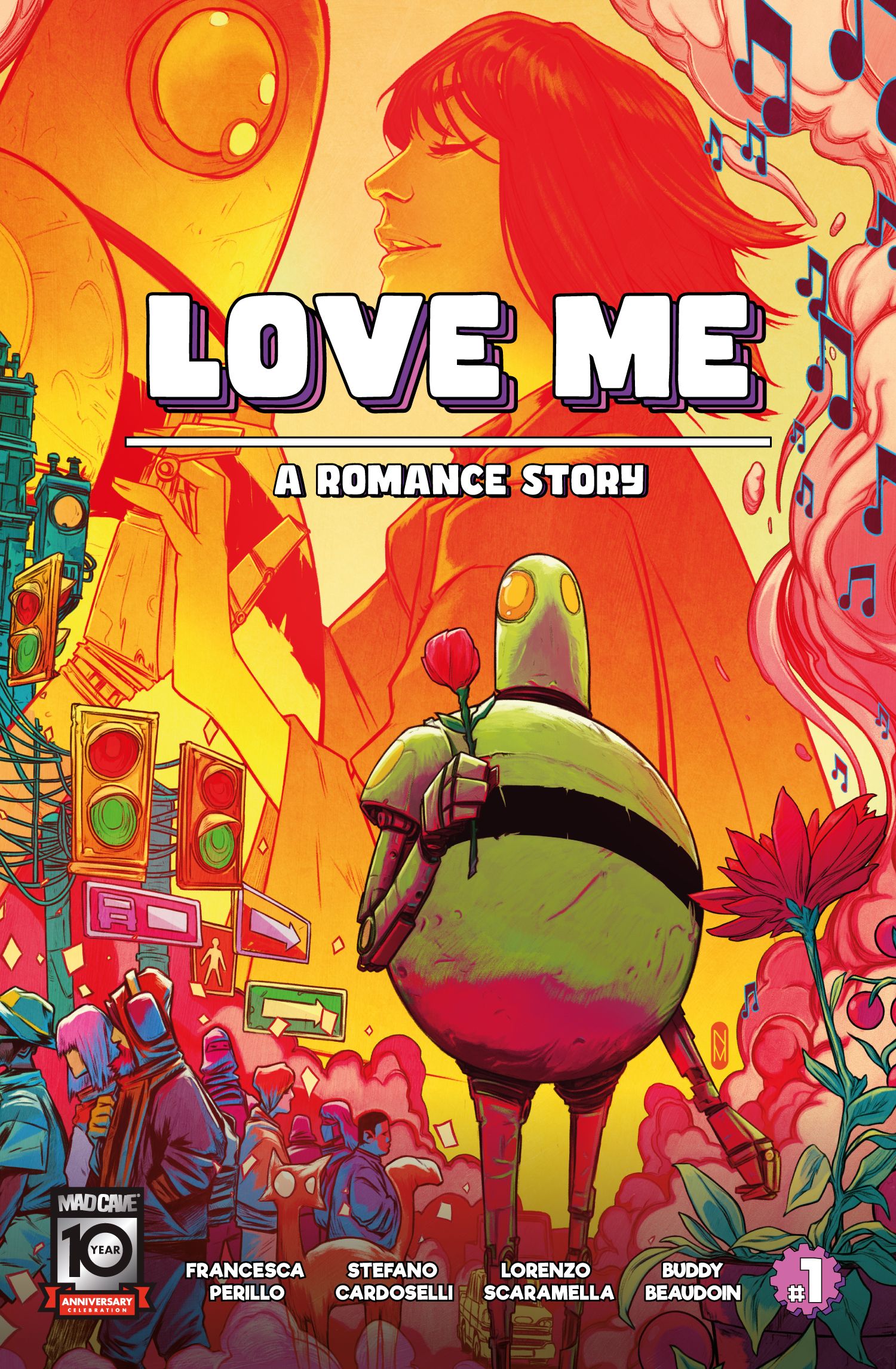 Love Me: A Romance Story #1 (Cvr B Nimit Malavia Variant) Comic