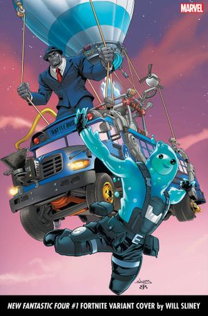 New Fantastic Four #1 (Sliney Fortnite Var)